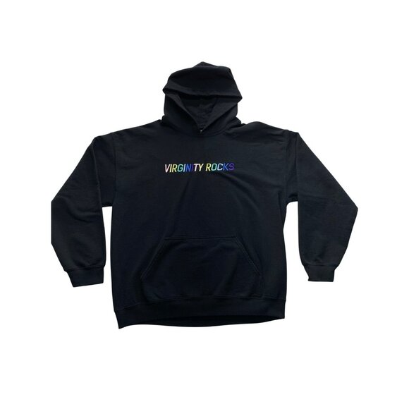 Danny Duncan "Virginity Rocks" Black Hoodie #7142 - Picture 1 of 6